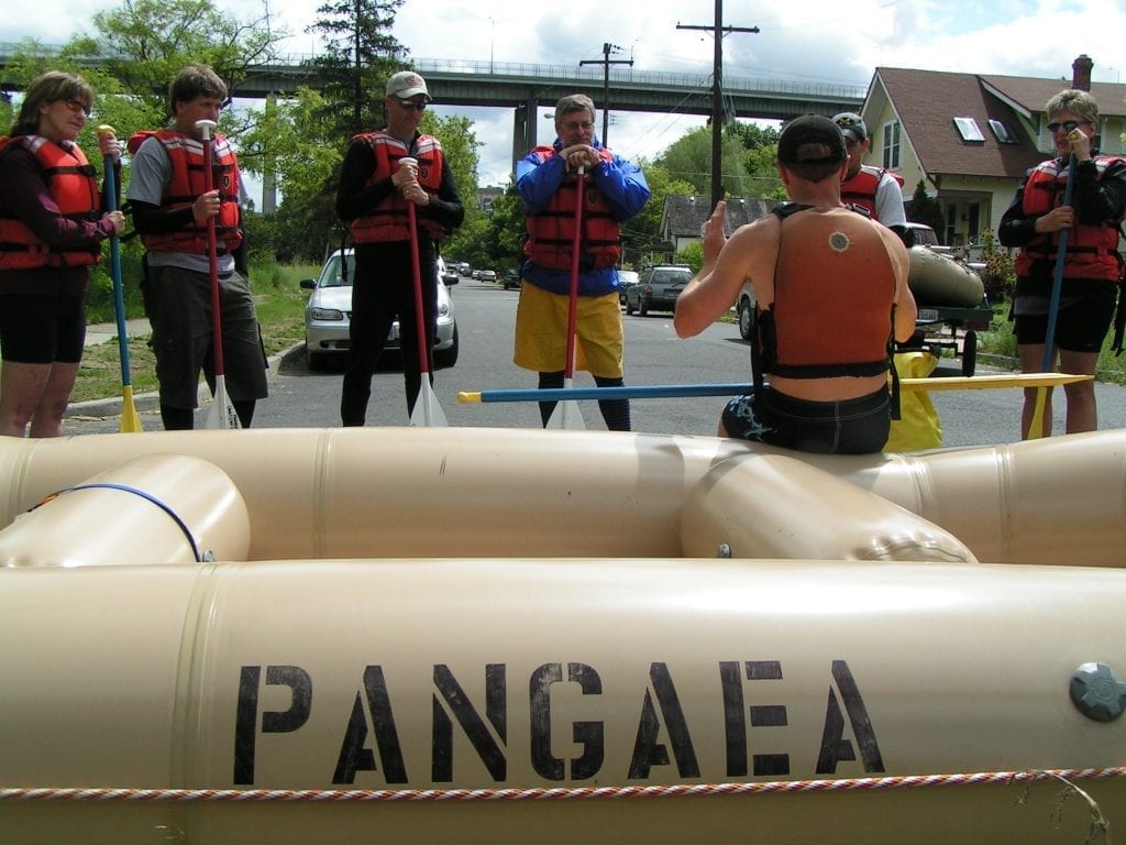 Guide training course schedule.