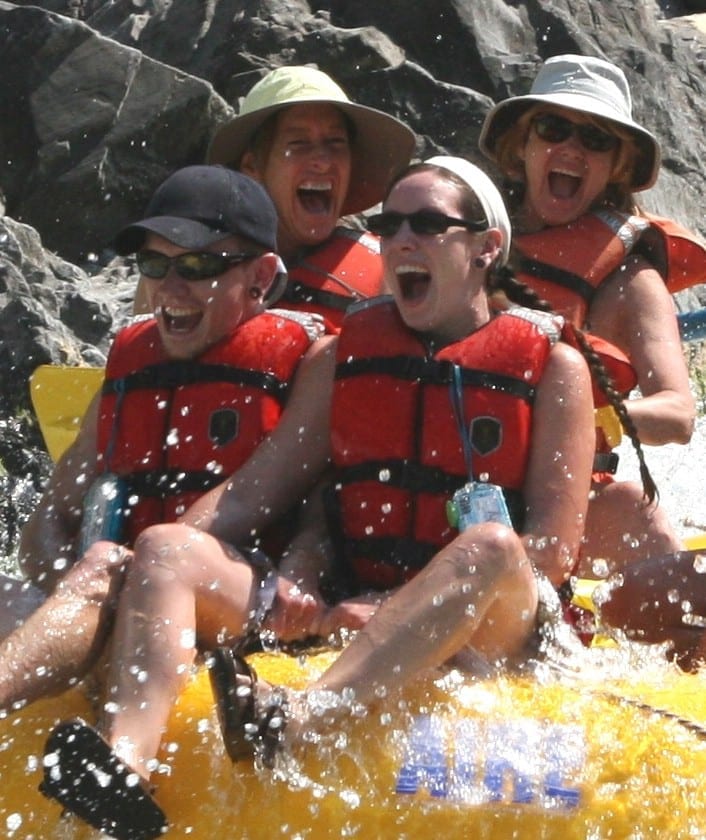 Spokane River guides are the best at having fun!
