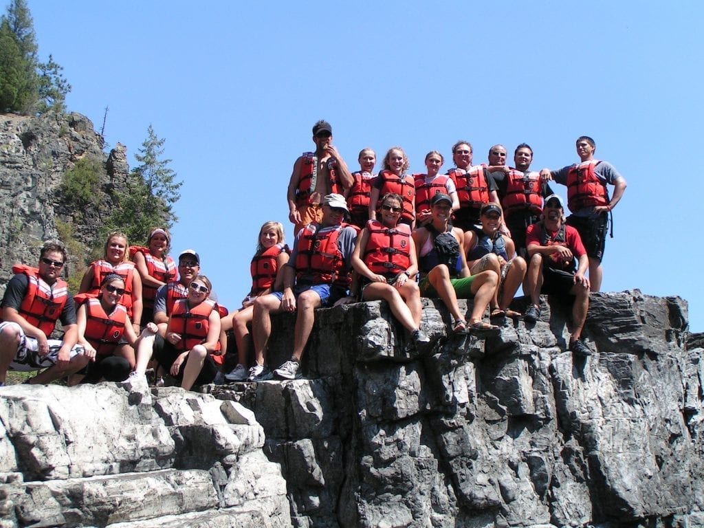 Church groups love rafting with Pangaea River Rafting.