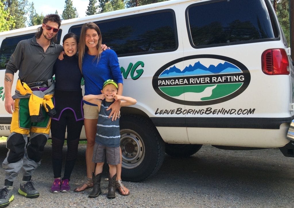 Pangaea River Rafting river guides will show you a good time on the Clark Fork River