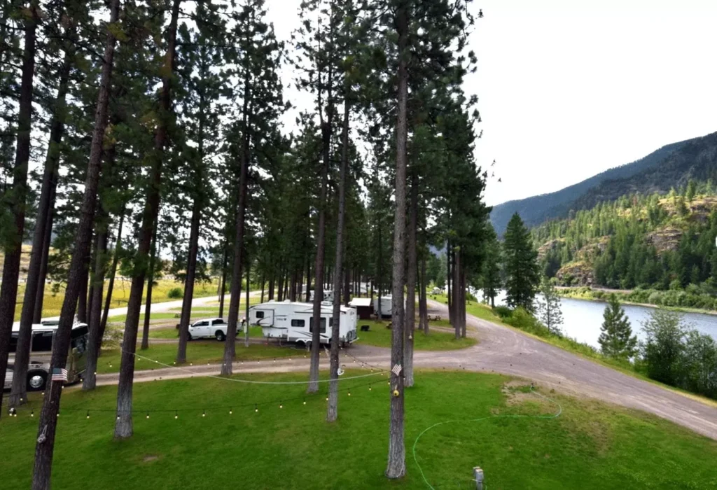 campground lodging near missoula